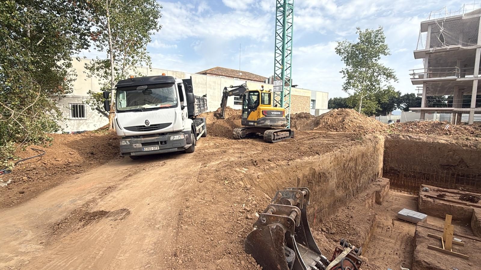 Excavaciones y movimiento de tierras — obra real de Excavaciones Buendía